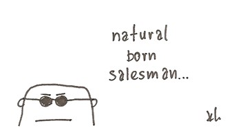 natural born salesman